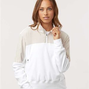 Women's ADIDAS Fleece Quarter-Zip Pullover
