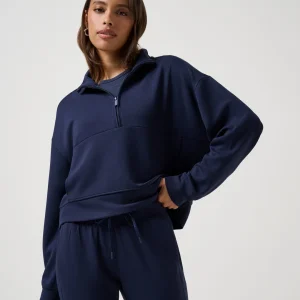 TravisMathew Ladies Skyloft Soft Half-Zip 2.0